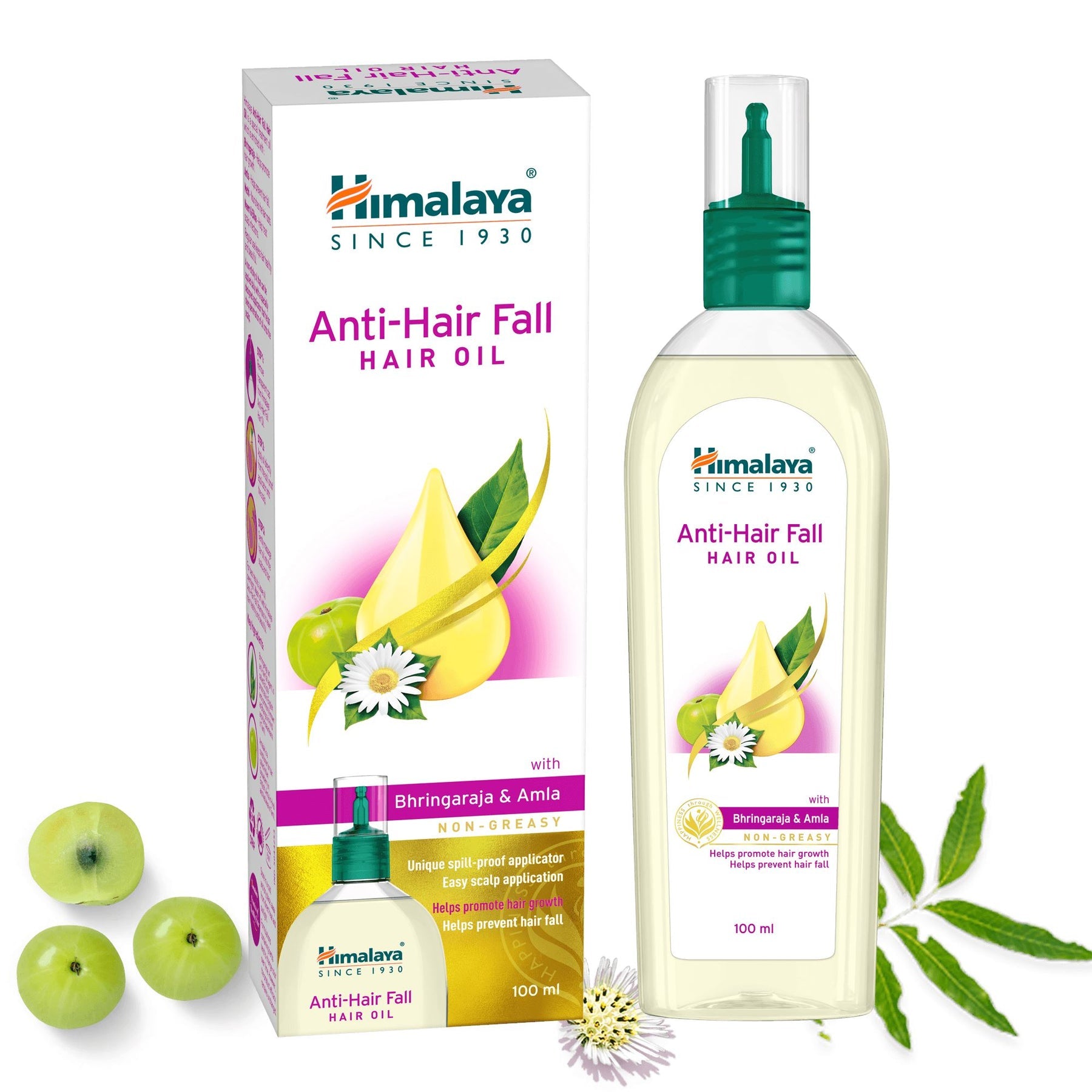 Himalaya Anti-Hair Fall Hair Oil, Promotes Hair Growth & Prevents Hair Fall | 100ml