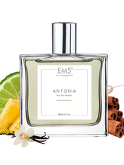 EM5 Antonia Eau De Parfum For Men 50 Ml 1.7 Fl.oz. | Strong And Long Lasting | Woody Earthy Spicy | Luxury Gift For Men