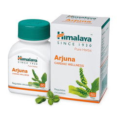 Himalaya Wellness Pure Herbs Arjuna Cardiac Wellness Tablet, It Helps To Reduce Blood Pressure | 60 Tablets (Pack Of 5)