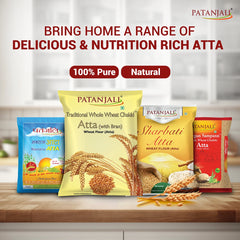 Patanjali Traditional Whole Wheat Atta 5kg