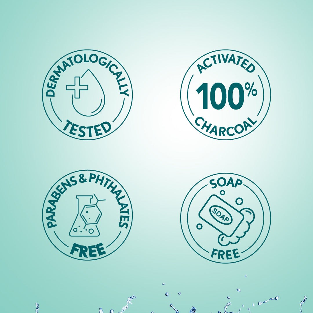 Himalaya Pollution Detox Charcoal Face Pack, Helps Absorb Impurities & Excess Oil Caused By Pollution | 100gm