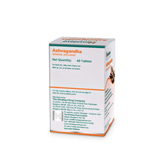 Himalaya Wellness Ashvagandha Tablets, Stress Relief Supplement, Rejuvenates Mind & Body | 60 Tablets (Pack of 2)