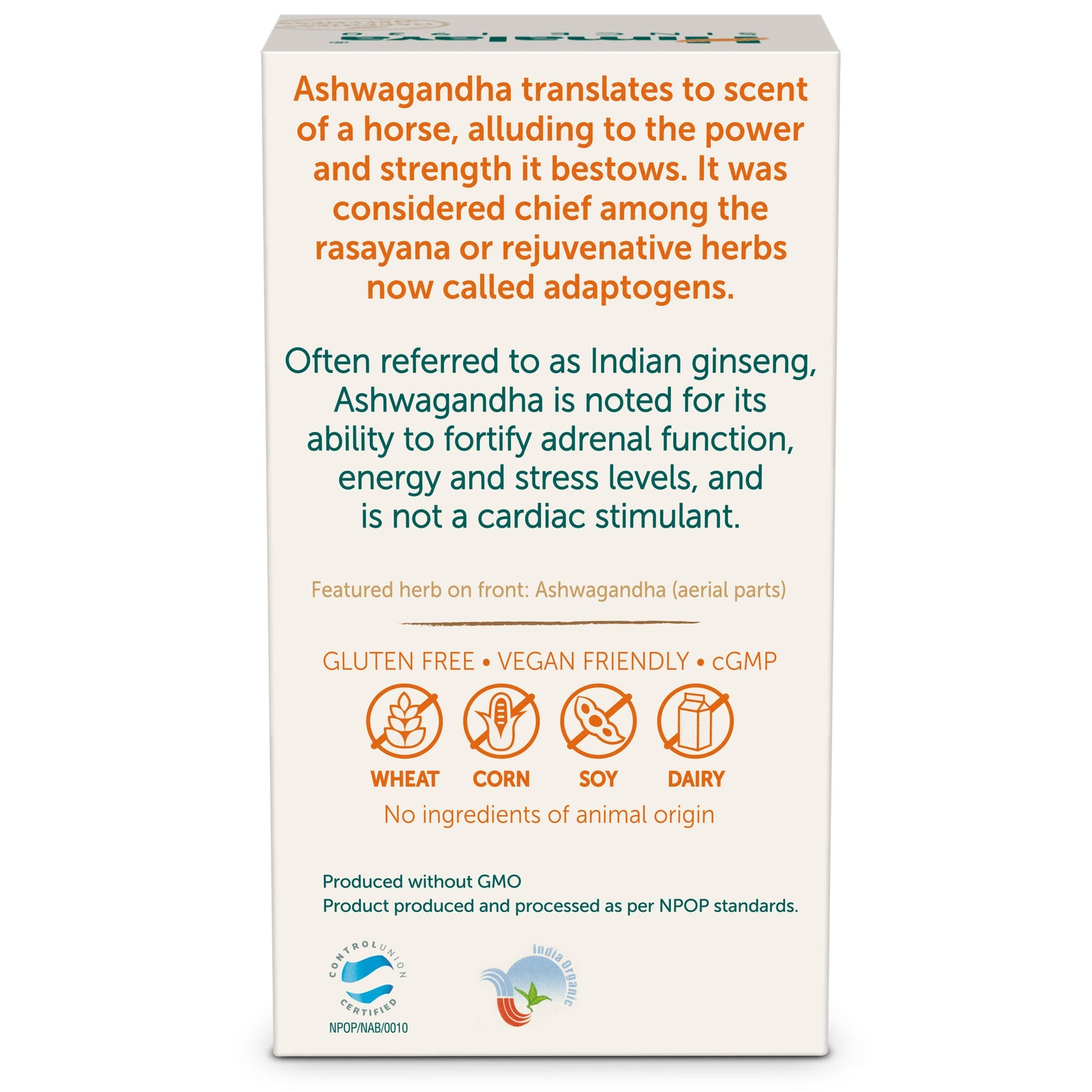 Himalaya Organic Ashwagandha 670mg Tablets, Helps Release Stress, Rejuvenates Mind & Body, General Wellness | 30 Caplets