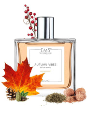 EM5 Autumn Vibes Unisex Eau De Parfum 50ml 1.7 fl.oz. | Strong And Long Lasting | Woody Fresh Spicy | Luxury Gift For Men / Women