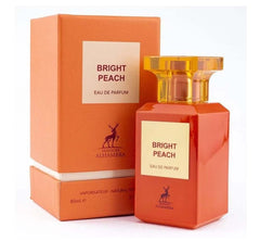 BRIGHT PEACH BY MAISON ALHAMBRA EAU DE PARFUM 80ML 2.7 FL.OZ. UNISEX FRAGRANCE