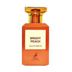 BRIGHT PEACH BY MAISON ALHAMBRA EAU DE PARFUM 80ML 2.7 FL.OZ. UNISEX FRAGRANCE