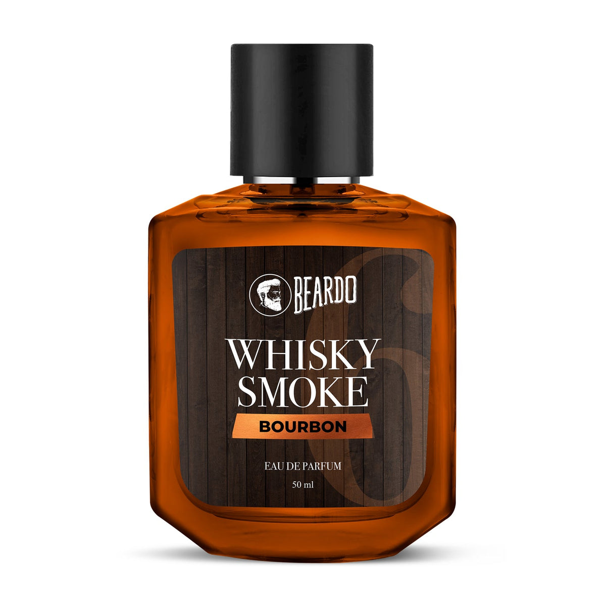 Beardo Men Whisky Smoke Bourbon Eau De Parfum 50ml 1.6 Fl.oz. | Best Suited For Officewear | Long Lasting Fragrance