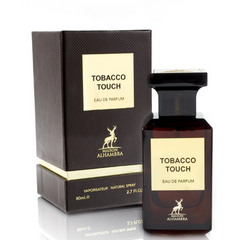 TOBACCO TOUCH BY MAISON ALHAMBRA EAU DE PARFUM 80ML 2.7 FL.OZ. UNISEX FRAGRANCE