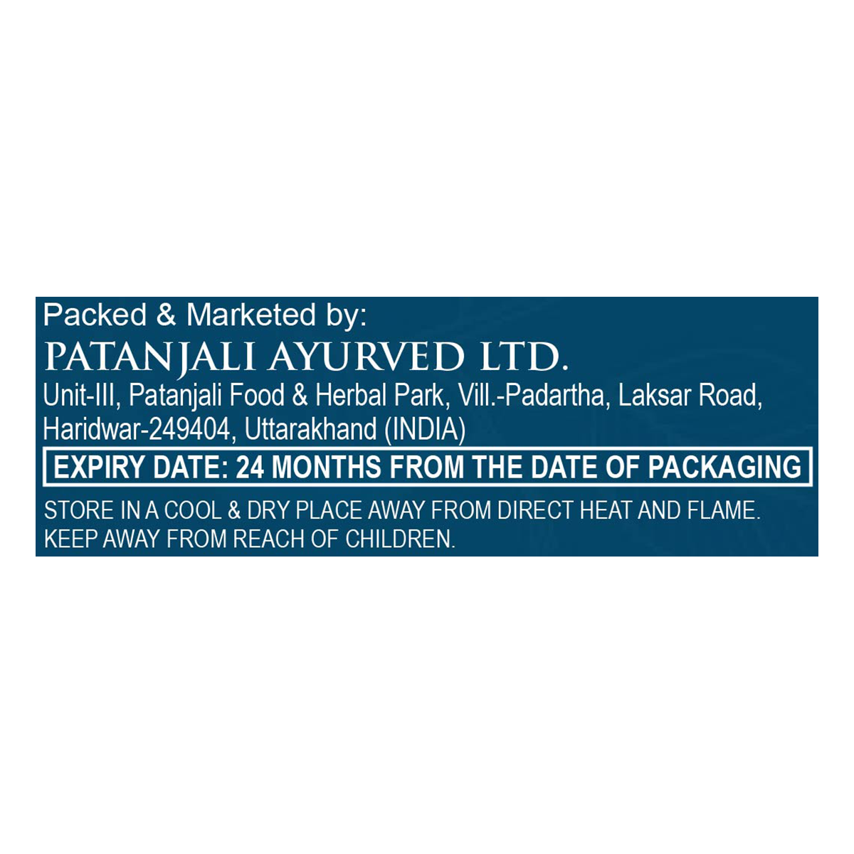 Patanjali Aastha Bhimseni Kapoor, With Provides A Long-Lasting Flame, 50gm