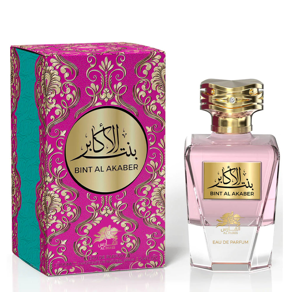 Emper Bint Al Akaber By Al Fares Eau De Parfum 100ml 3.4 Fl.oz. |  Long Lasting | For Men & Women