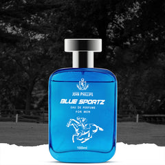 John Phillips Bluesportz 100ml 3.4 Fl.oz. & Tomm Sportz Eau De Perfumes 60ml 2 Fl.oz. Combo Of 2 For Men & Women