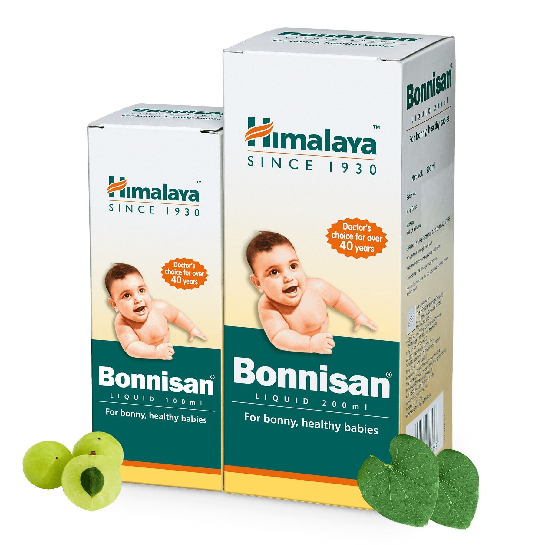 Himalaya Bonnisan Syrup For Common Digestive Complaints In Infants & Children | 100ml (Pack Of 2)