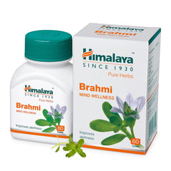 Himalaya Wellness Himalaya Brahmi Tablets, Mind Wellness & Improve Alertness | 60 Tablets