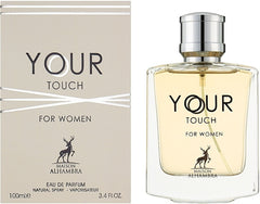 YOUR TOUCH BY MAISON ALHAMBRA EAU DE PARFUM 100ML 3.4 FL.OZ. WOMEN FRAGRANCE