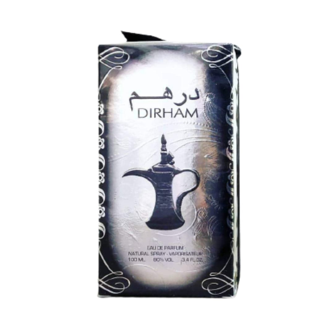 Ard Al Zaafaran Dirham Silver Eau De Parfum 100ml 3.4 Fl.oz. For Men & Women | Long Lasting