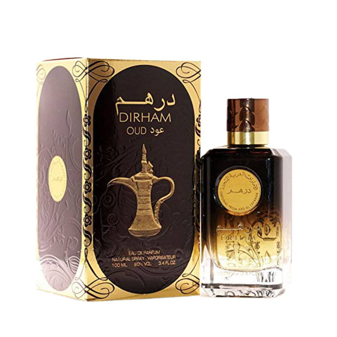 Ard Al Zaafaran Dirham Oud Eau De Parfum 100ml 3.4 Fl.oz. For Men & Women | Long Lasting