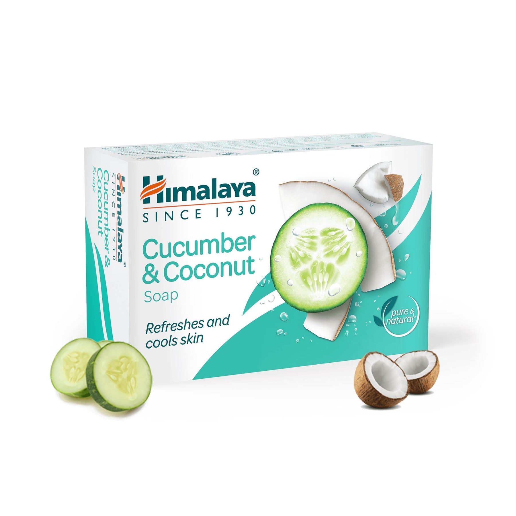 Himalaya Herbals Refreshing Cucumber & Coconut Soap, Rejuvenating And Refresh Your Skin | 75g