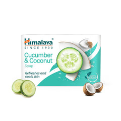Himalaya Herbals Refreshing Cucumber & Coconut Soap, Rejuvenating And Refresh Your Skin | 125g