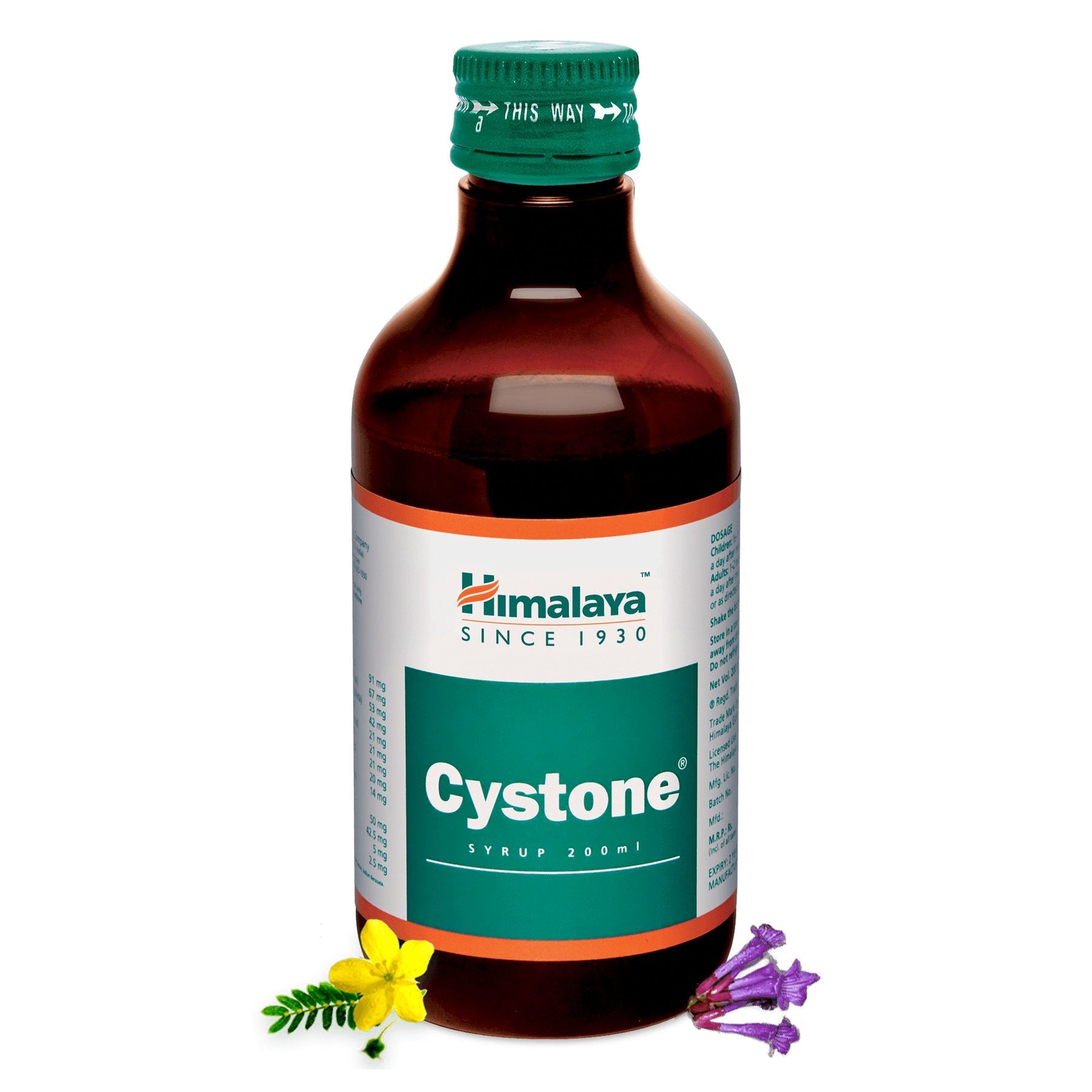 Himalaya Cystone Syrup, Prevents Kidney Stones & Supports Urinary Tract Health | 200ml