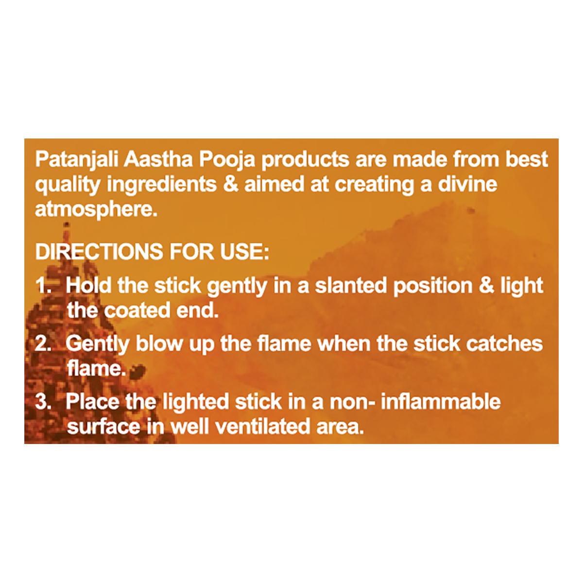Patanjali Aastha Dasangam Flora Agarbatti, 9 N, With Soothing & Long Lasting Aroma | 13gm
