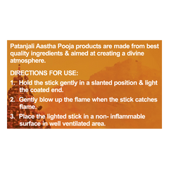 Patanjali Aastha Dasangam Flora Agarbatti, 9 N, With Soothing & Long Lasting Aroma | 13gm