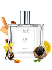 EM5 Don Unisex Perfume | Edp Spray For Men & Women 1.7 Fl.oz. | Woody Powdery Warm Spicy | Strong & Long Lasting Fragrance | Luxury Gift For Him / Her