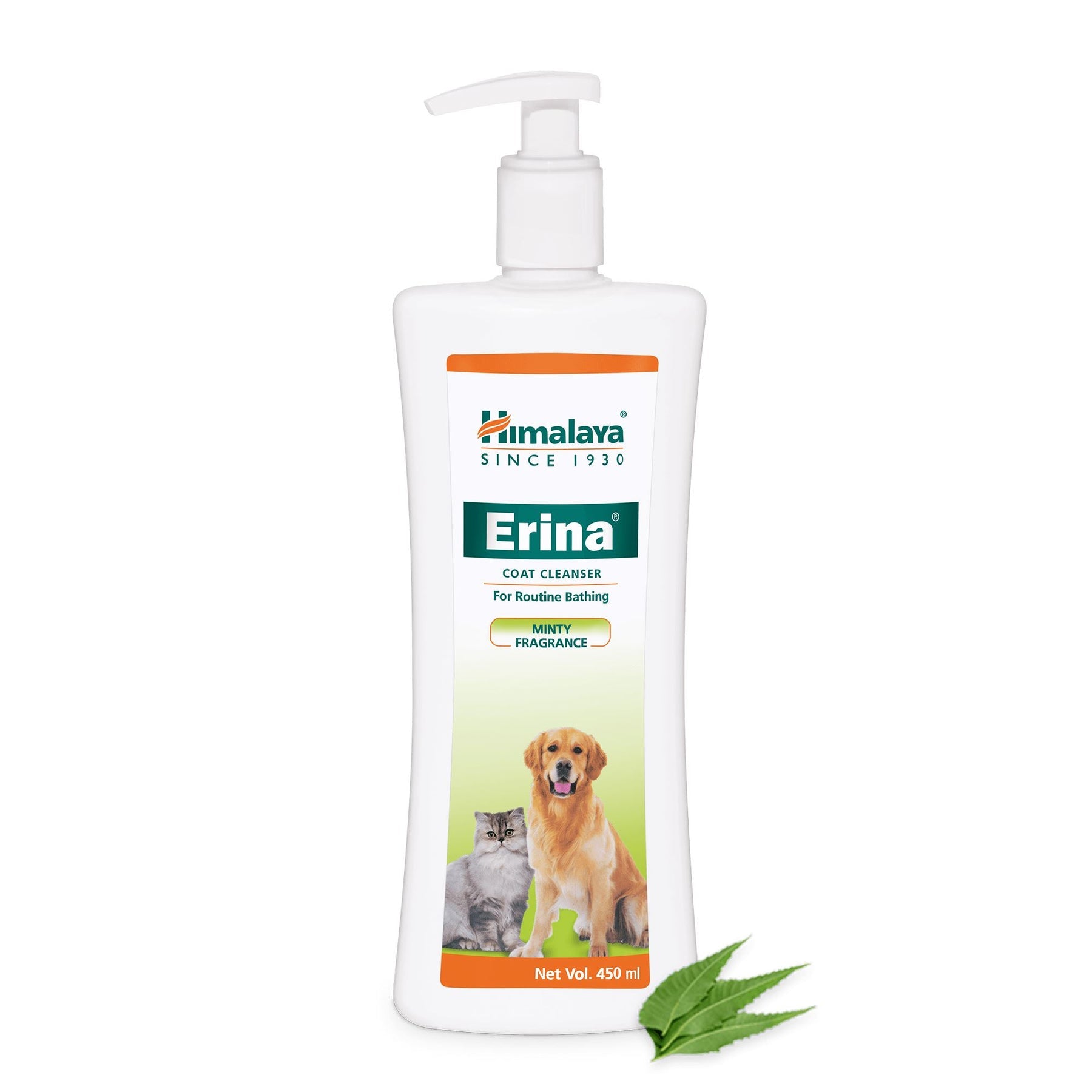 Himalaya Erina Coat Cleanser, Prevents The Formation Of Dandruff On Your Pet's Skin &  Hair Coat | 450ml
