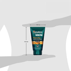 Himalaya Men Power Glow Licorice Face Wash, For Visibly Fairer & Brighter Skin | 50ml