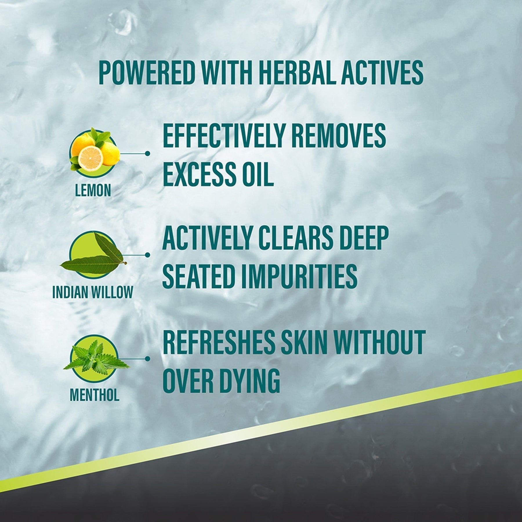 Himalaya Men Intense Oil Clear Lemon Face Wash, Long Lasting, Oil Free Skin | 50ml