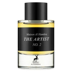 THE ARTIST NO. 2 BY MAISON ALHAMBRA EAU DE PARFUM 100ML 3.4 FL.OZ. UNISEX FRAGRANCE