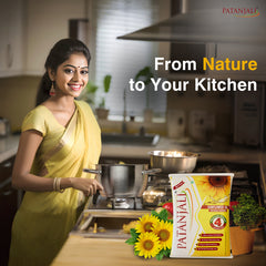 Patanjali Sunflower Oil (Pouch) 1liter
