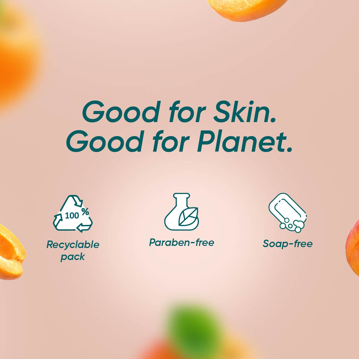 Himalaya Gentle Exfoliating Apricot Face Wash, Removes Blackheads - 100ml