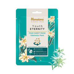 Himalaya Youth Eternity Face Sheet Mask, Instantly Hydrates For Visibly Plumper Skin | 30gm