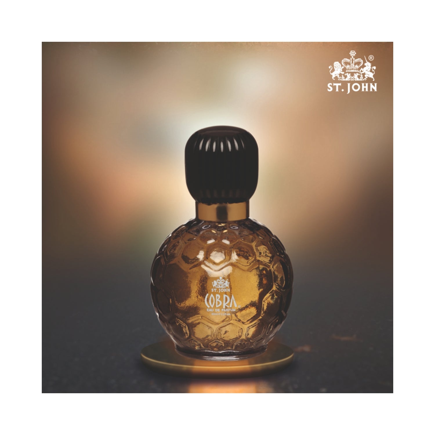 St. John Cobra Limited Edition Long Lasting Eau De Perfume 60ml | Long Lasting 2 fl.oz.