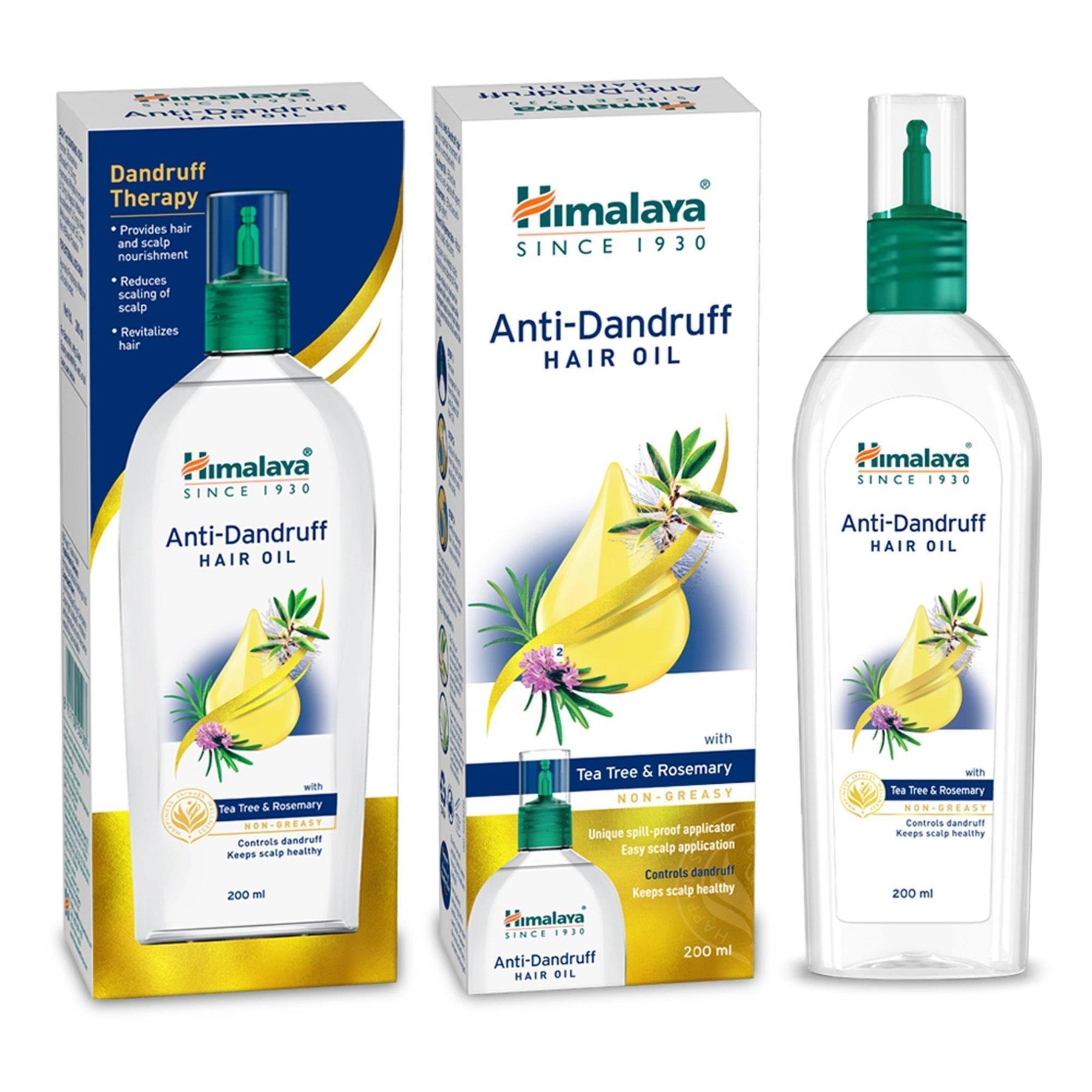 Hiamlaya Anti-Dandruff Hair Oil, Controls Dandruff & Revitalizes Hair, Keeps Scalp Healthy | 100ml