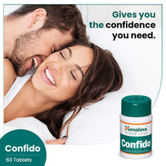 Himalaya Wellness Confido, Brings Back Confidence In Men, Reduces Performance Anxiety, Enhances Performance | 60 Tablets