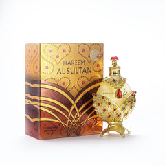 Khadlaj Hareem Al Sultan Gold Concentrated Perfume Oil Attar 35ml 1.1 Fl.oz. Women Fragrance | Long Lasting