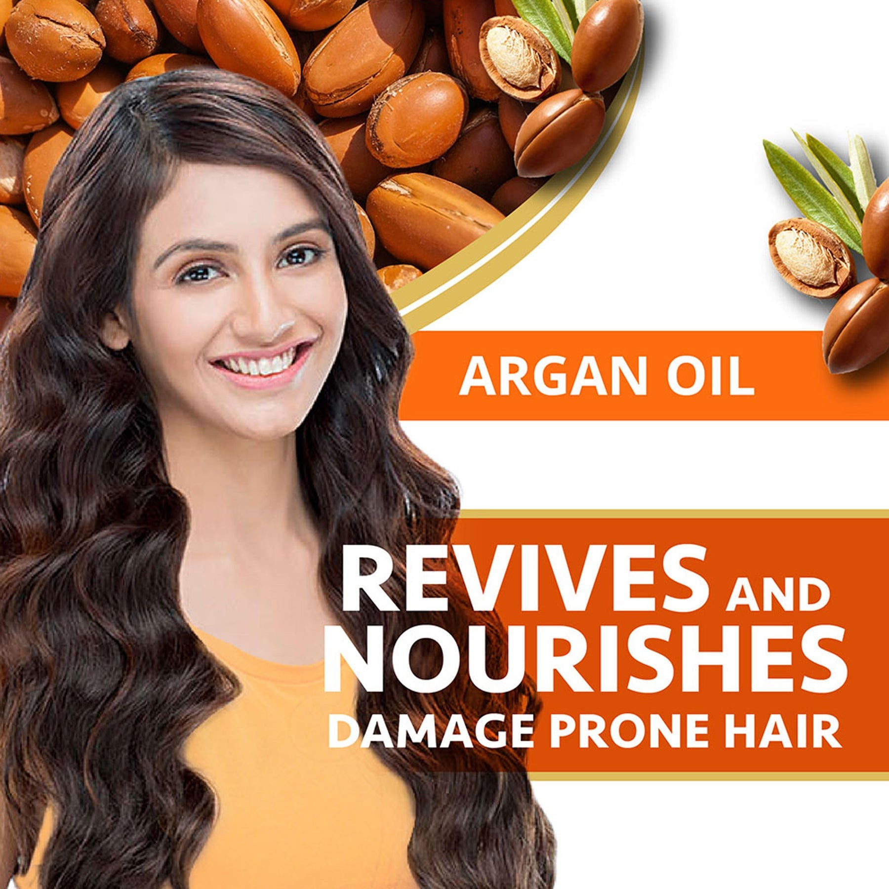 Himalaya Damage Repair Argan Oil Conditioner, 5x Damage Control For Smoother Hair | 80ml
