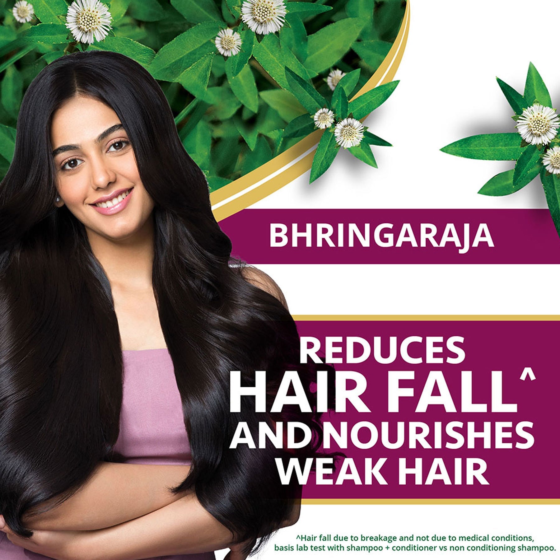 Hiamlaya Anti - Hair Fall Bhringaraja Conditioner, Detangles And Smoothens Hair | 80ml