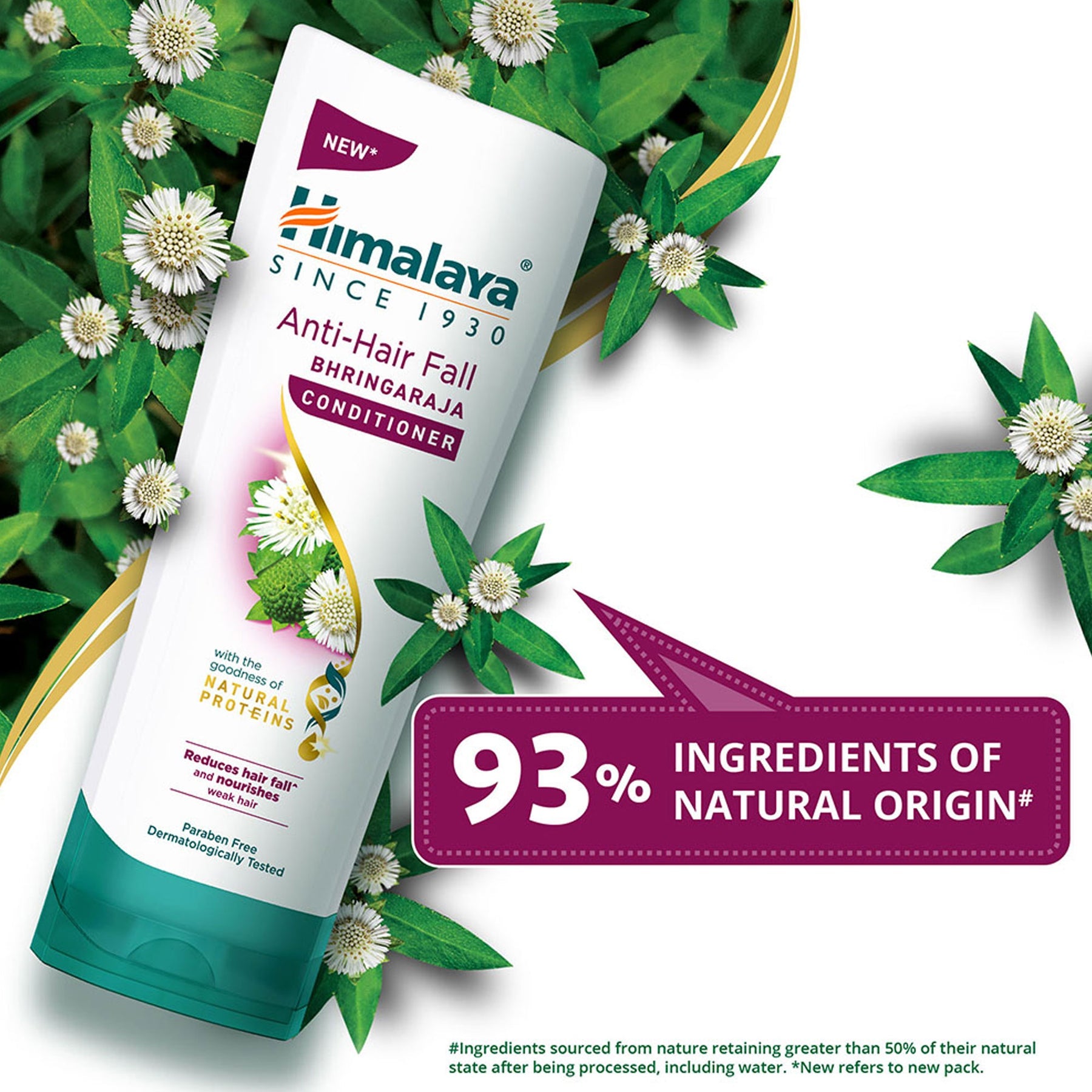 Hiamlaya Anti - Hair Fall Bhringaraja Conditioner, Detangles And Smoothens Hair | 80ml