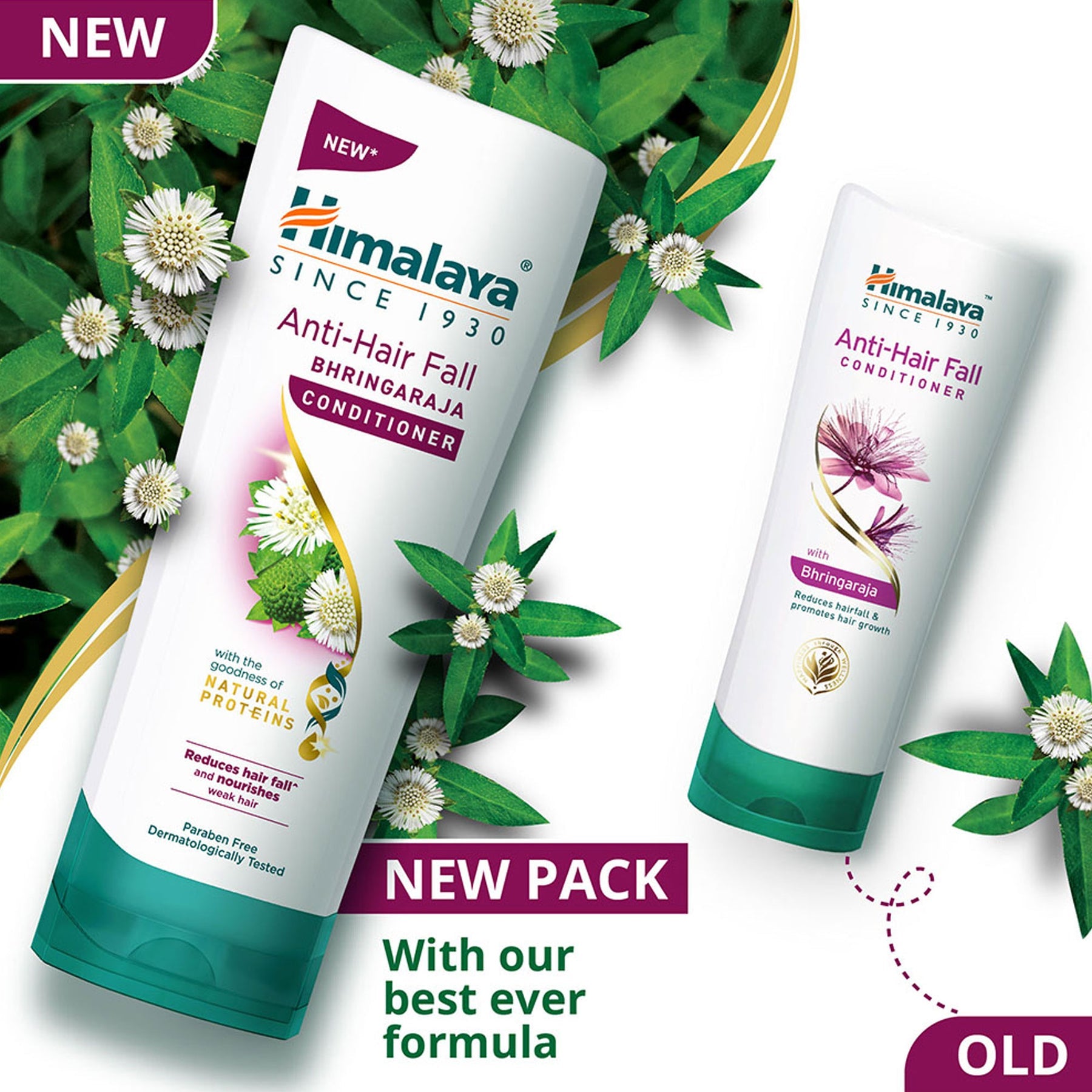 Hiamlaya Anti - Hair Fall Bhringaraja Conditioner, Detangles And Smoothens Hair | 180ml