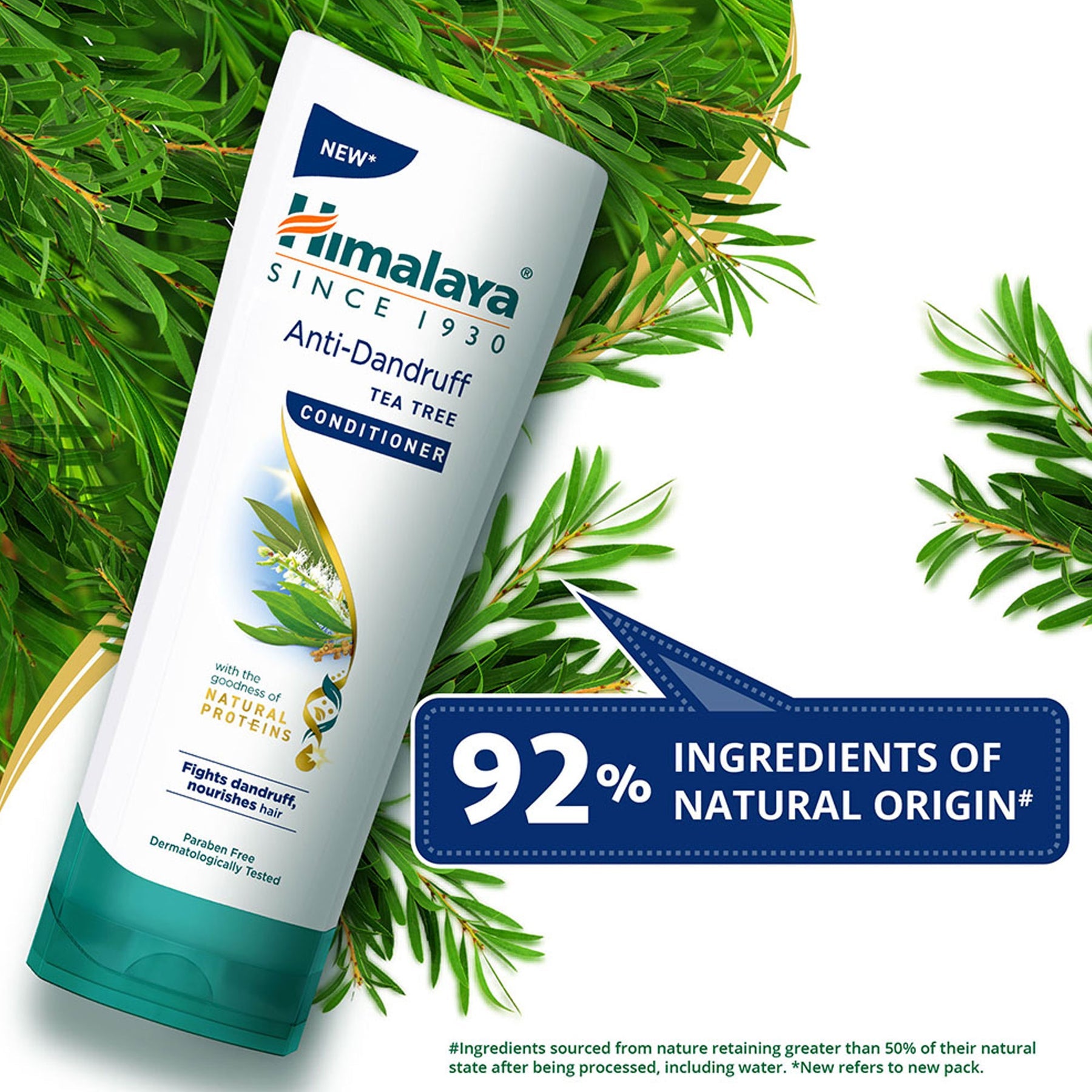 Himalaya Anti-Dandruff Tea Tree Conditioner, Detangles & Smoothens Hair | 80ml
