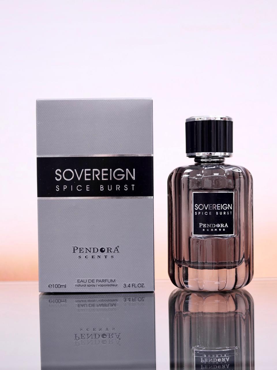 Pendora Scents Sovereign Spice Burst Eau De Parfum 100ml 3.4 Fl.oz. Perfect Gift For Husband | Long Lasting