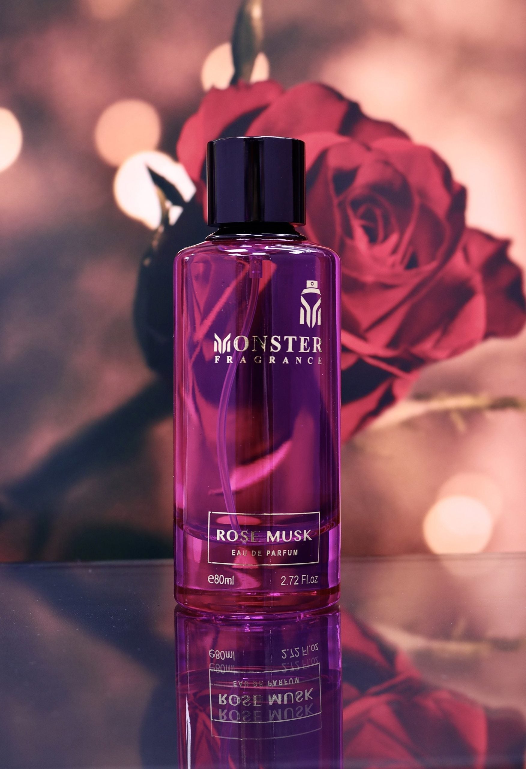 Monster Series Rose Musk Monster Eau De Parfum 80ml 2.72 Fl.oz. Unisex Fragrance | Long Lasting