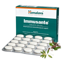 Himalaya Immusante Tablet, Helps To Build A Strong Immune System &  Improve Resistance To Diseases | 60 Tablets