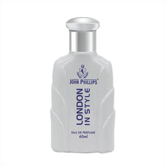 John Phillips London In Style Long Lasting Eau De Parfum 60ml 2 Fl.oz. Skin Friendly & Long Lasting | Unisex Fragrance
