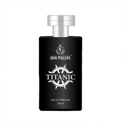 John Phillips Titanic Daily Casual Wear & Party Wear Eau De French Perfume 100ml 3.4 Fl.oz. | Skin Friendly & Long Lasting Perfume
