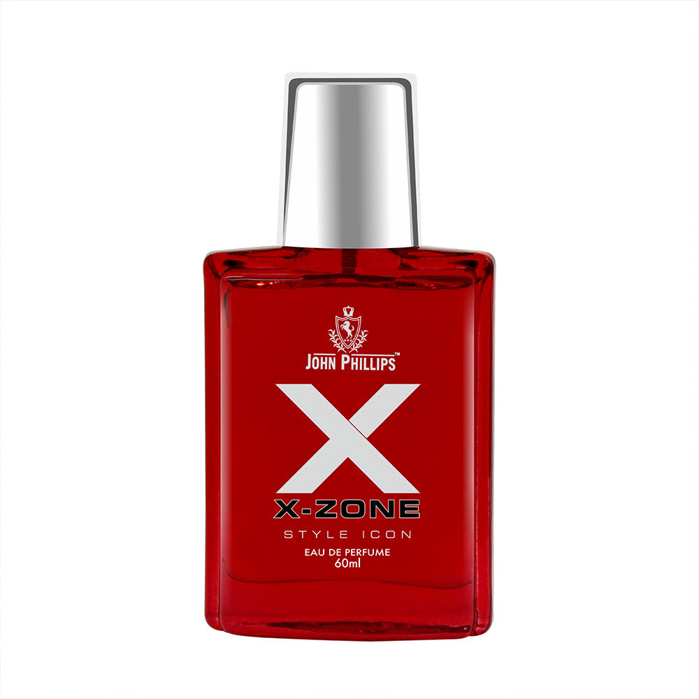 John Phillips Xx-zone Long Lasting Eau De Parfum 60ml 2 Fl.oz. | Skin Friendly & Long Lasting Musky Perfume | Unisex Fragrance Scent For Morning & Gym