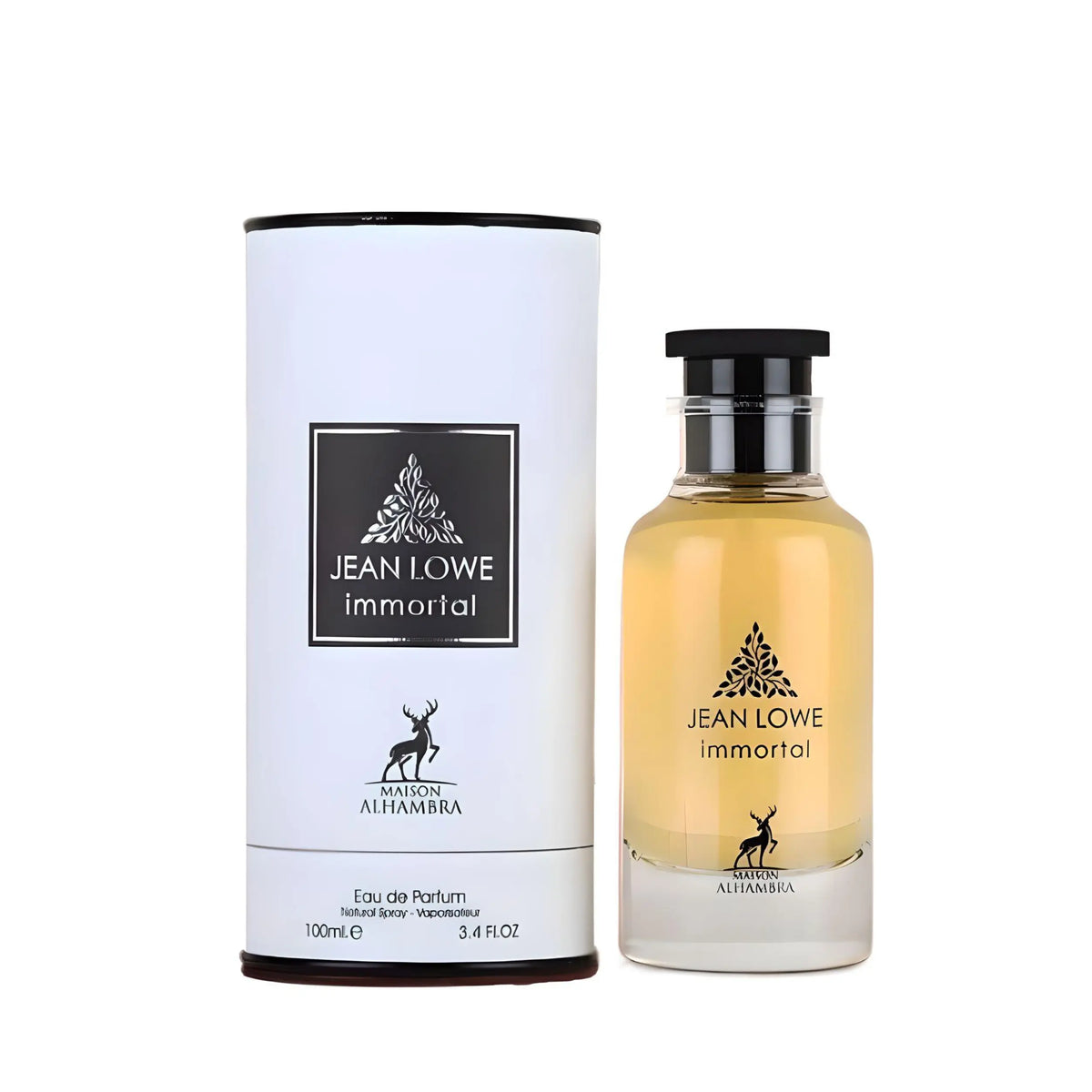 JEAN LOWE IMMORTAL BY MAISON ALHAMBRA EDP FOR MEN 100ML 3.4 FL.OZ.