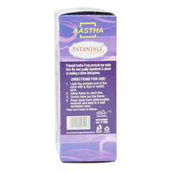 Patanjali Aastha Lavender Dry Dhoop Cone, With Exquisite, Soothing & Long Lasting Aroma | 20gm